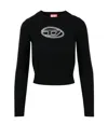 Diesel Sweaters Black In Black