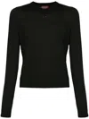 Diesel Soft And Comfortable Chenille Sweatshirt In Black