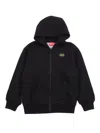 Diesel Zip-up Hoodie In Black