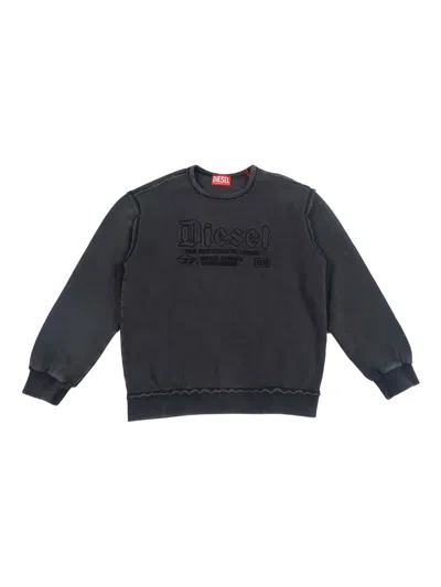 Diesel Kids' Sweaters In Black