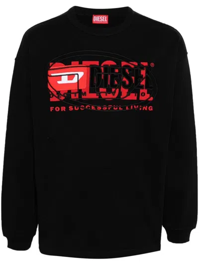 Diesel Sweaters In Black