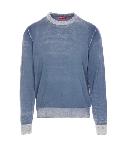 Diesel Sweater  Men Color Blue