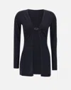 Diesel "m Pierry" Wool Cardigan In Blue