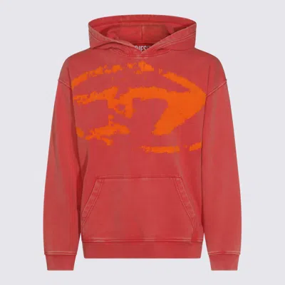 Diesel Sweaters Bright In Orange