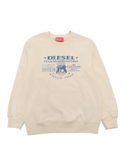 Diesel Kids' Sweaters In Gray