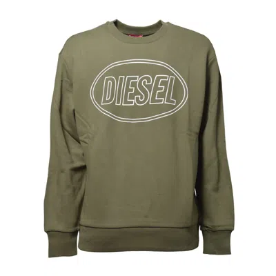 Diesel Sweaters In Green