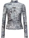 Diesel Nylon Blend Cozy Sweater In Multicolor