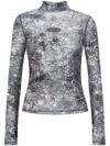 Diesel Nylon Blend Cozy Sweater In Multicolor