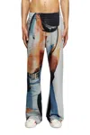 Diesel X Tom Of Finland Foundation Graphic-print Trousers