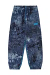 Diesel Sweatpants With Logo In Blue