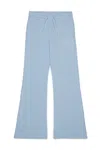 Diesel Oval D Flared Track Pants In Blue