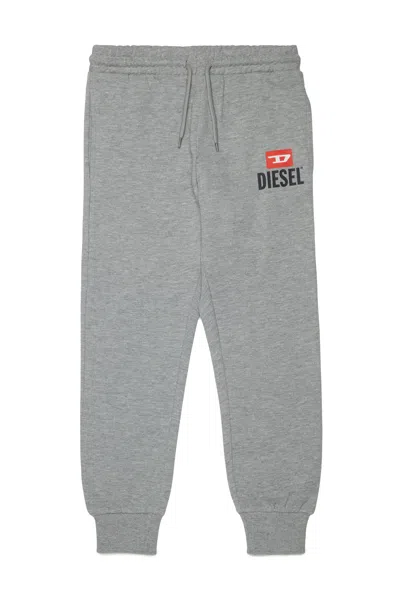 Diesel Sweatpants With Logo In Gray