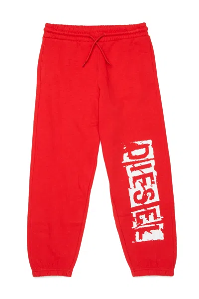 Diesel Sweatpants With Logo In Blue