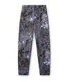 Diesel Sweatpants With Marble Wash Treatment In Gray