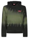 Diesel Hooded Sweatshirt In Black