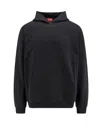 Diesel S-boxt-hood Cotton Hoodie In Black