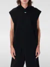 Diesel S-boxt-sl-d Sleeveless Hoodie In Black