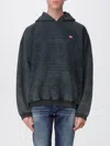 Diesel S-kai Sweatshirt In Black