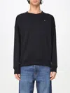 Diesel T-adjust-ls-microdiv T-shirt In Schwarz