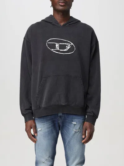 DIESEL SWEATSHIRT DIESEL MEN COLOR BLACK,411635002