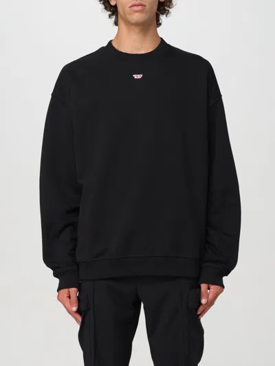 DIESEL SWEATSHIRT DIESEL MEN COLOR BLACK,F84019002