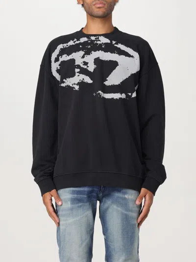 DIESEL SWEATSHIRT DIESEL MEN COLOR BLACK,F98671002