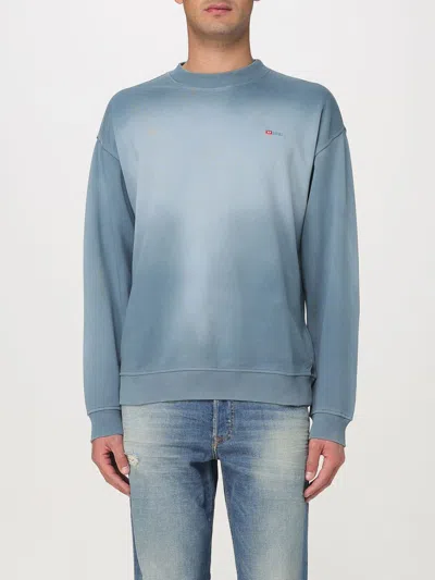 DIESEL SWEATSHIRT DIESEL MEN COLOR SKY BLUE,G67191016