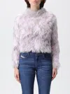 Diesel Sweatshirt  Woman Color Beige In Gray