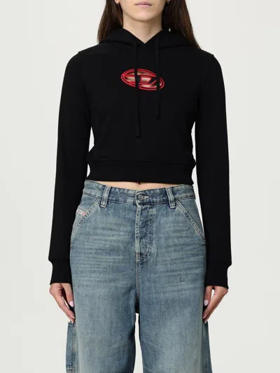 DIESEL SWEATSHIRT DIESEL WOMAN COLOR BLACK 1,H16531214
