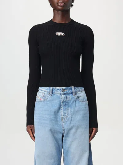 DIESEL SWEATER DIESEL WOMAN COLOR BLACK,F83961002