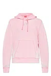 Diesel Sweatshirt Ginn-hood-pak In Rosa