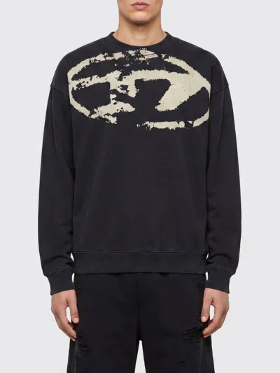 Diesel Sweatshirt Men In Black