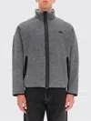 Diesel Mens S-baty Zipped Stretch Cotton-jersey Sweatshirt 02a In Gray