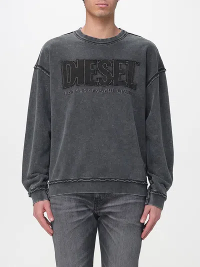 Diesel Sweatshirt Men  In Gray