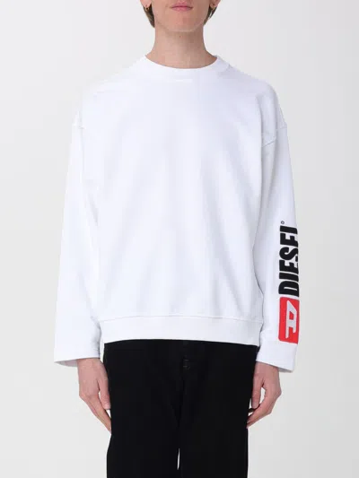 DIESEL DIESEL COTTON CREWNECK SWEATSHIRT,I04444001