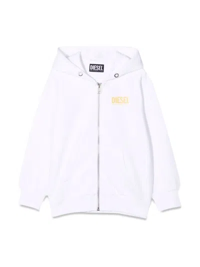 Diesel Kids' Sweatshirt In White