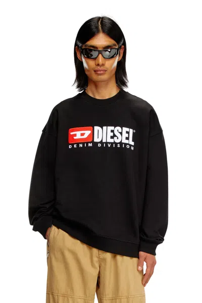 Diesel Sweatshirt With Denim Division Logo In 9xx