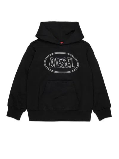 Diesel Sweatshirt With Logo In Black