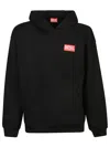 Diesel Hoodie En Coton In Black
