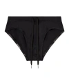 Diesel Black Alfie-d-core Swim Briefs In Black