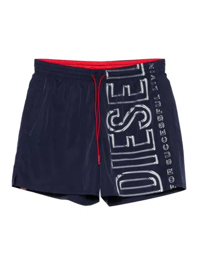 Diesel Swim Shorts In Blue