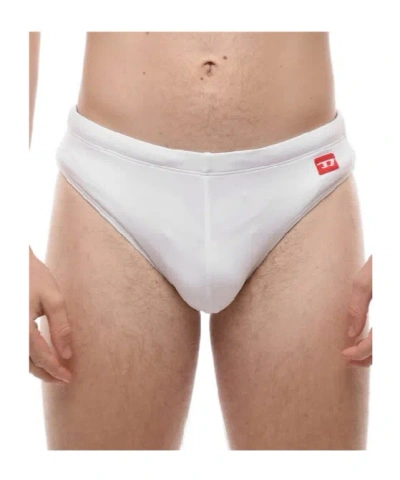 Diesel Swimming Briefs In White
