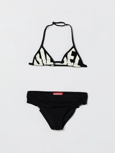 Diesel Swimsuit Kids  In Black