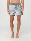 Diesel Swimsuit  Men Color Grey In Grey
