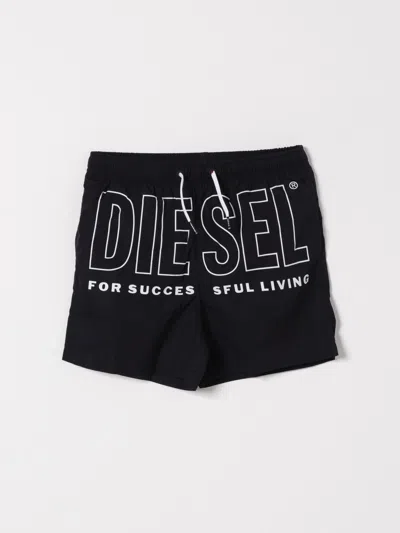 Diesel Swimsuit Kids  In Black