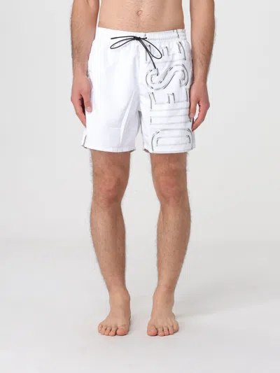 Diesel Swimsuit Men In White