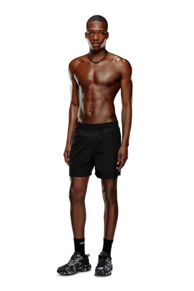 Diesel Swimsuit Sea And Pool Man  A13276 0nmad Bmbx-rio-41cm-parachute 9xx In Black