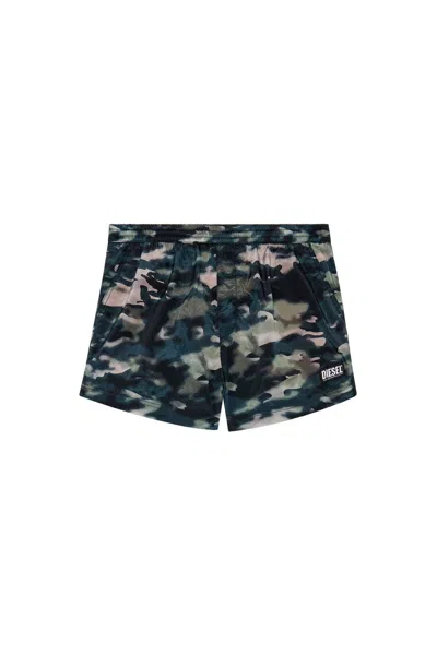 Diesel Swimsuit Sea And Pool Man  A13288 0siau Bmbx-mario-34cm E6853 In Black