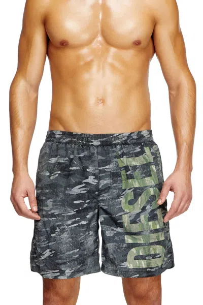 Diesel Swimsuit Sea And Pool Man  A17475 0hjbm Powel-47.5 E4916 In Blue