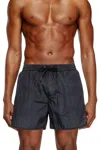 Diesel Swimsuit Sea And Pool Man  A17600 0afbg Jimmie-38-d-pop 9xxa Black In Gray